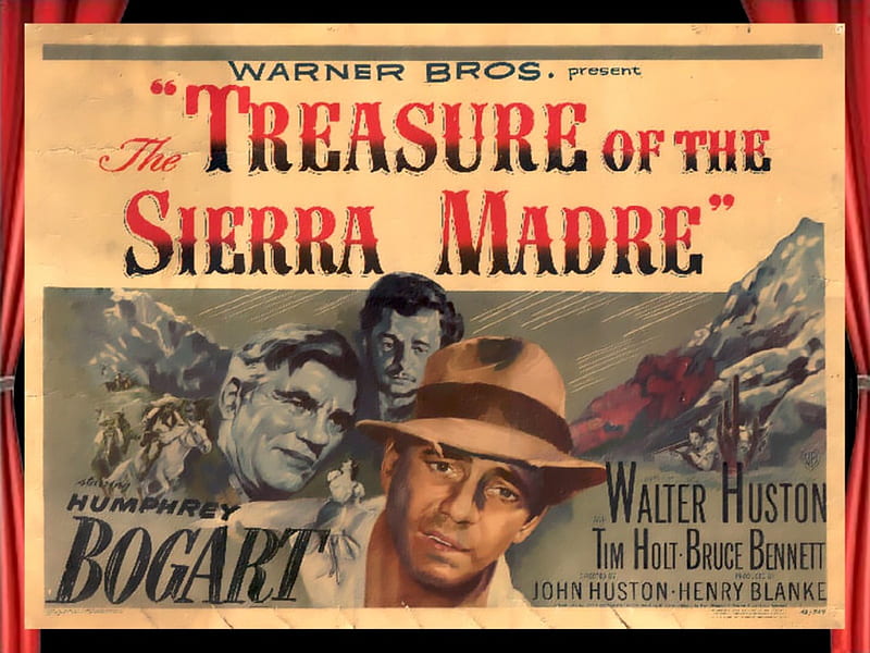 The Treasure of the Sierra Madre02, posters, classic mpovies, The Treasure of the Sierra Madre, john huston, HD wallpaper