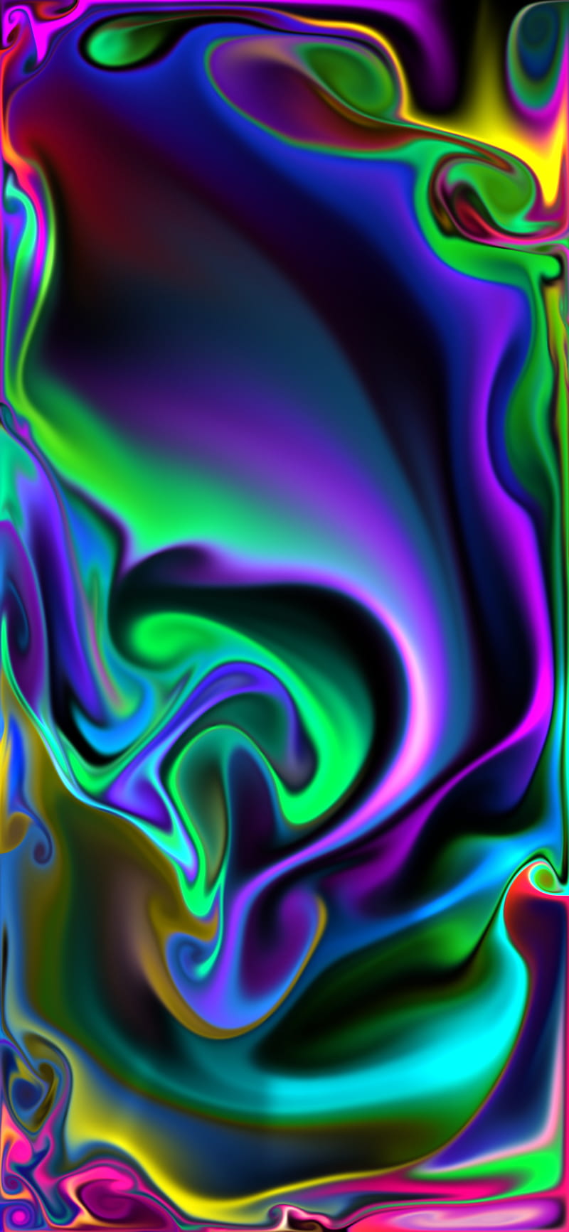 Ear Lobe, abstract, art, bonito, colorful, cool, purple, HD phone wallpaper