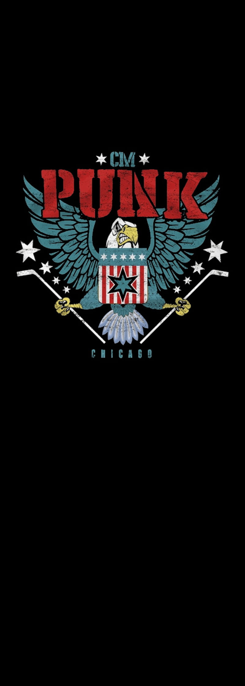 CM Punk T-Shirt Logo, AEW, CM Punk, HD phone wallpaper | Peakpx