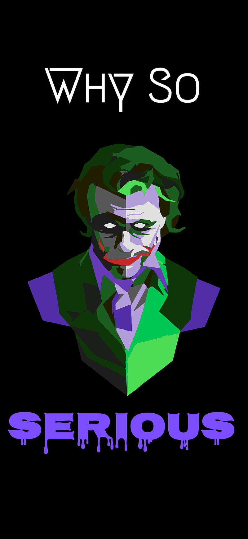Joker, amoled, animated, anime, batman, black, colartive, colorful,  creative, HD phone wallpaper | Peakpx