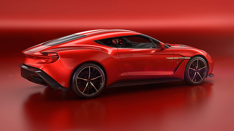Aston Martin Zagato, aston-martin, carros, concept-cars, red, HD wallpaper