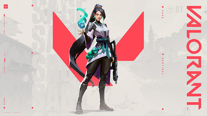 Video Game, Valorant, Sage (Valorant), HD wallpaper Video Game, Valorant, Sage (Valorant), HD wallpaper