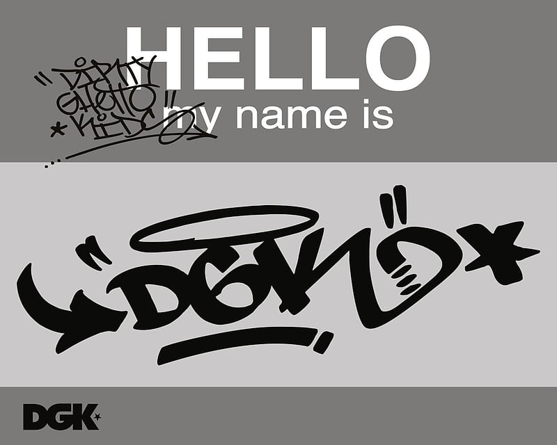 hello my name is ghetto a#%, sticker, absract, intrducing, hello, name, sweet, HD wallpaper