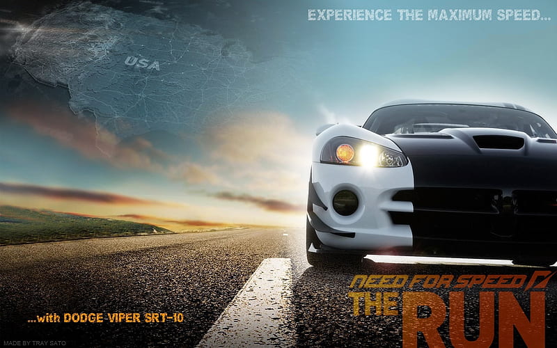 Need for Speed-The Run Game 01, HD wallpaper