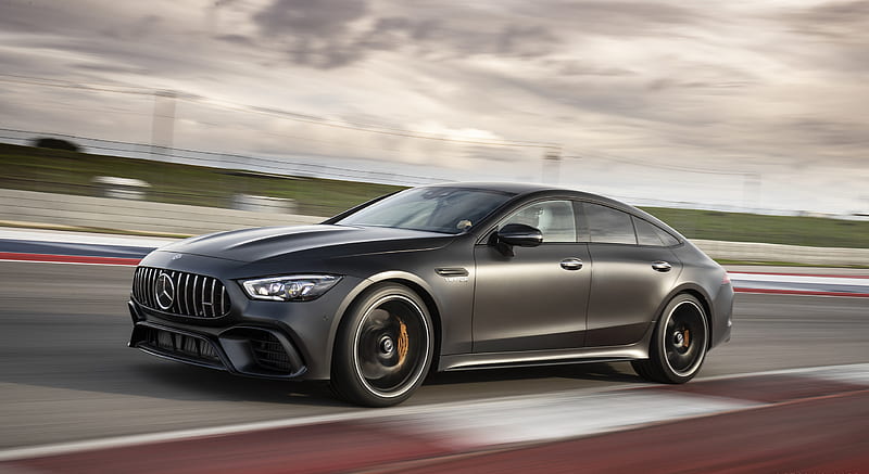 2019 Mercedes-AMG GT 63 S 4MATIC+ 4-Door Coupe - Front Three-Quarter ...