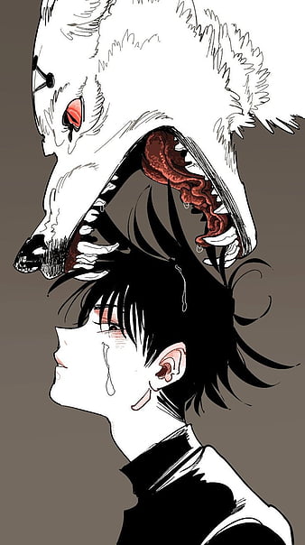 Megumi Fushiguro Wallpaper 4K, Jujutsu Kaisen, AMOLED, Black/Dark, #9285 in  2023