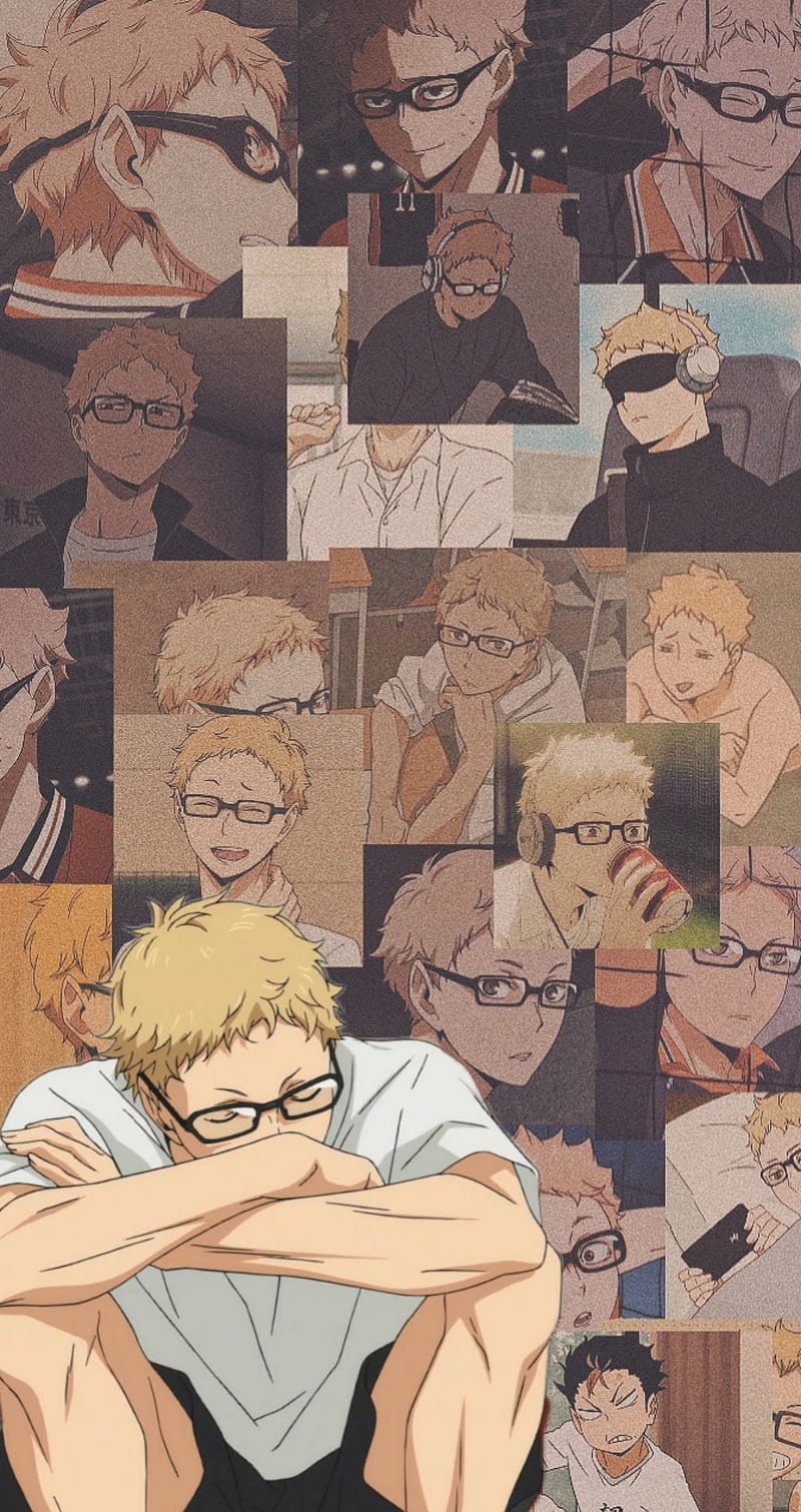 Tsukki--daisuki  Fusión anime, Haikyuu, Anime masculino