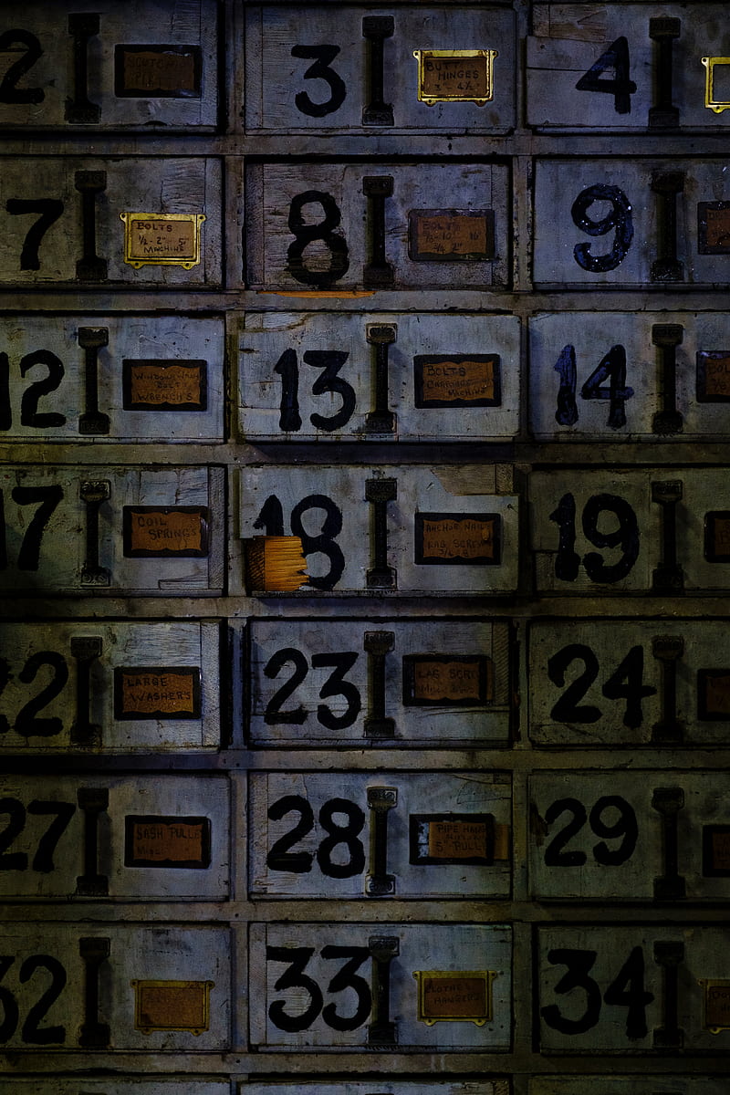 number, numbers, cells, boxes, labels, HD phone wallpaper
