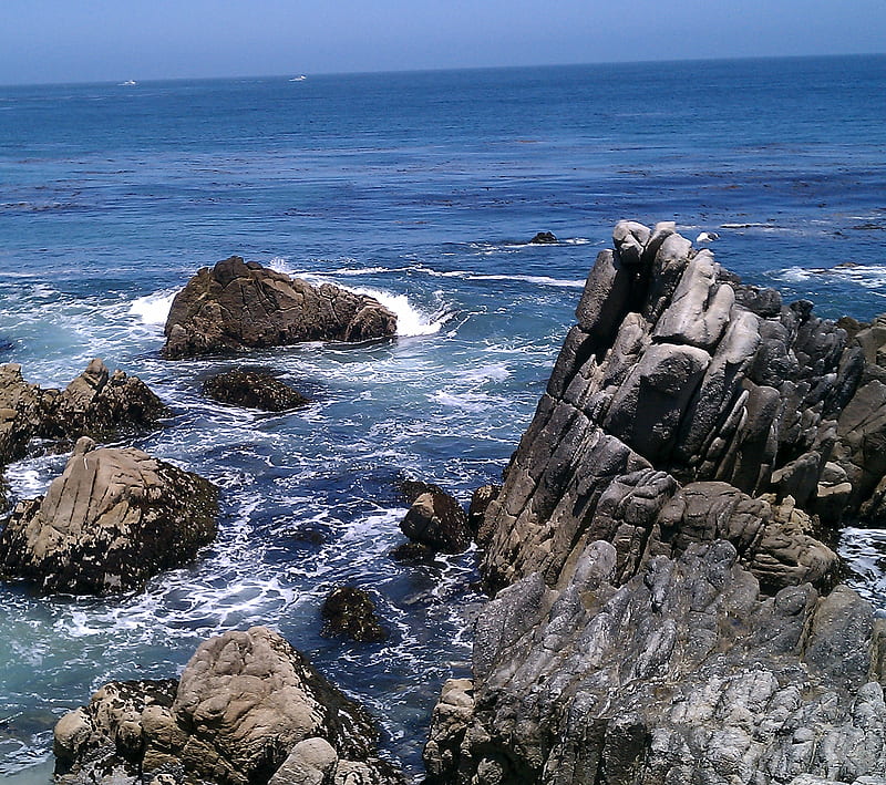 Monterey, coastal, ocean, scenic, HD wallpaper