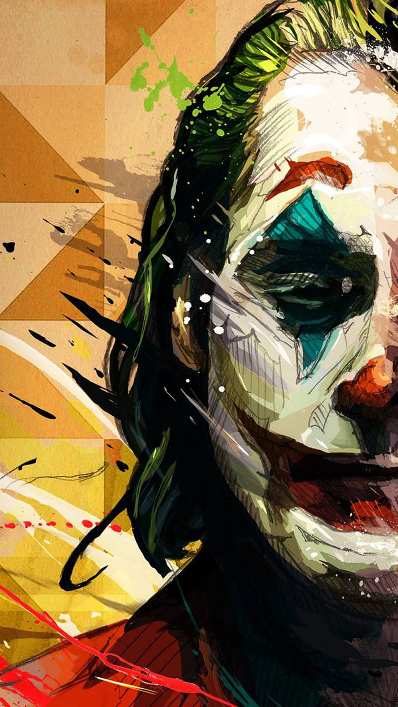 Joker, crazy, gothic, no, sick, skull, HD phone wallpaper