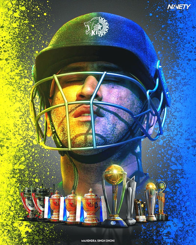 Mahendra Singh Dhoni, catain, cool, cricket, csk, india, ipl, mahi, team, HD phone wallpaper