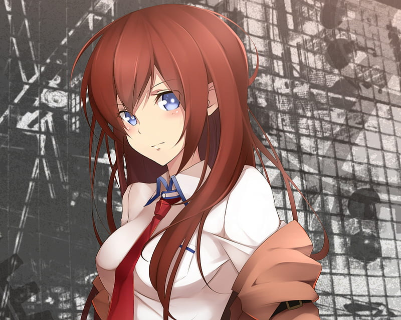 Steins Gate Ver 1, art, bonito, sexy, cute, cool, awesome, hot, beauty,  anime girl, HD wallpaper