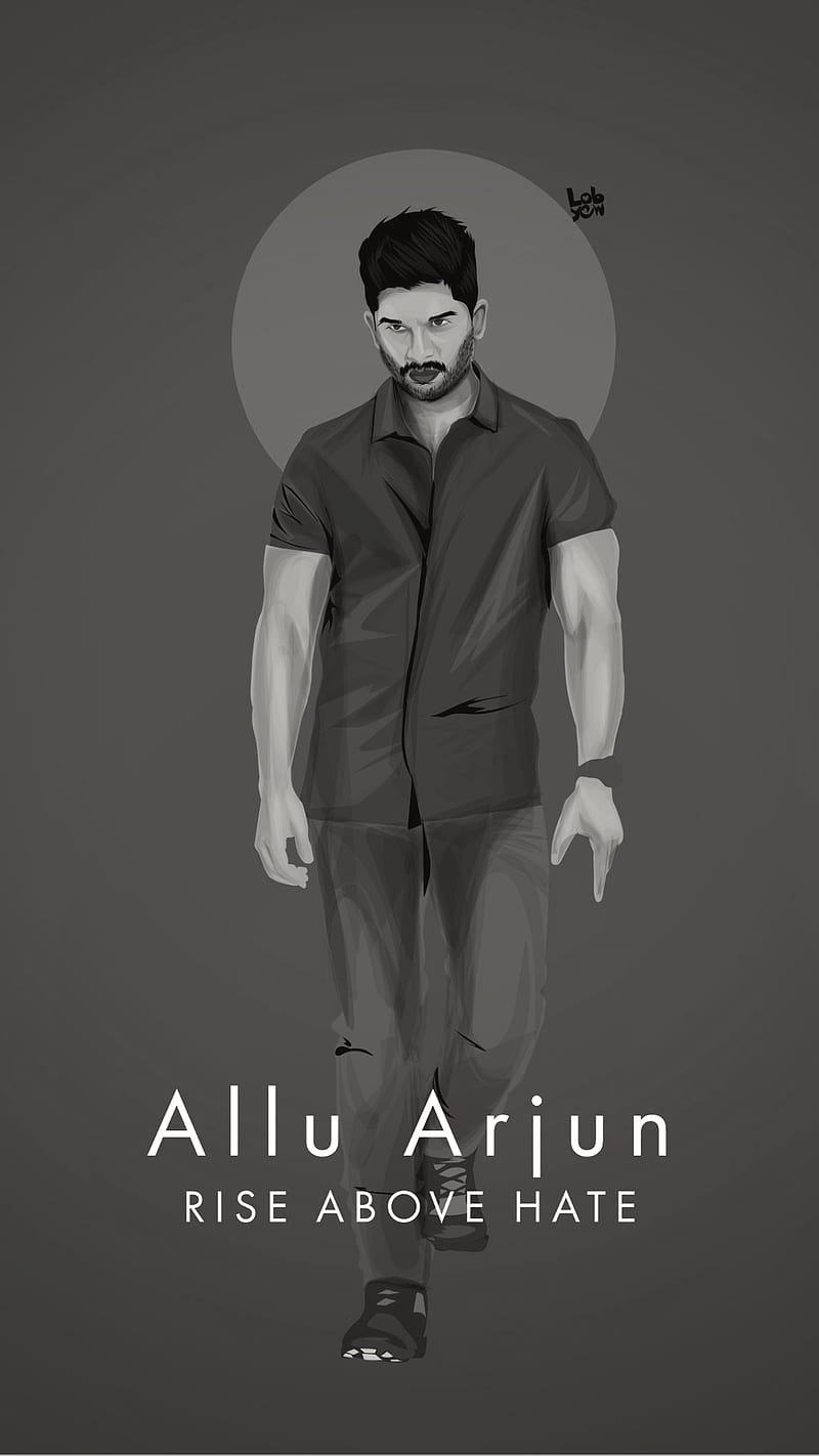 Allu Arjun by anudeepJuturi, allu arjun logo HD phone wallpaper | Pxfuel