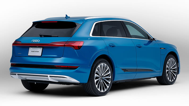 Audi, Audi E-Tron S Line, Blue Car, Car, Crossover Car, Electric Car, Luxury Car, Mid-Size Car, SUV, HD wallpaper