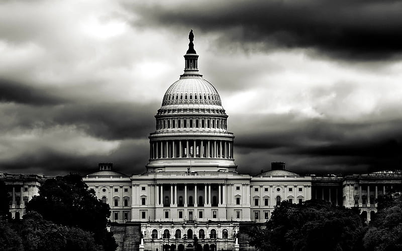 The Capitol Building, washington dc, washington, dc, the white house, obama, HD wallpaper