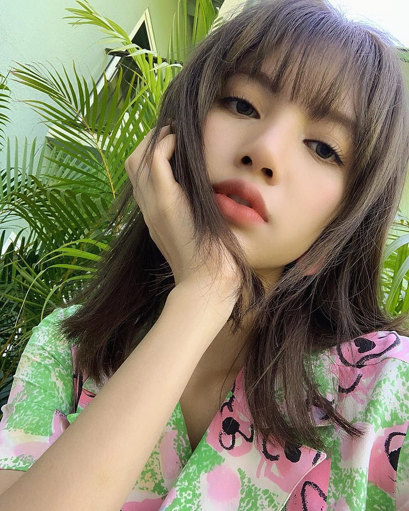 Lisa - Blackpink, blink, green, hawaii, holiday, korea, kpop 