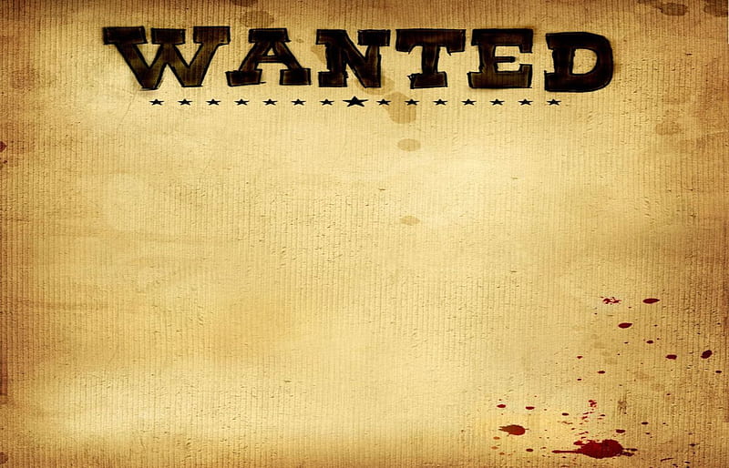 wanted poster, caution, poster, danger, wanted, HD wallpaper