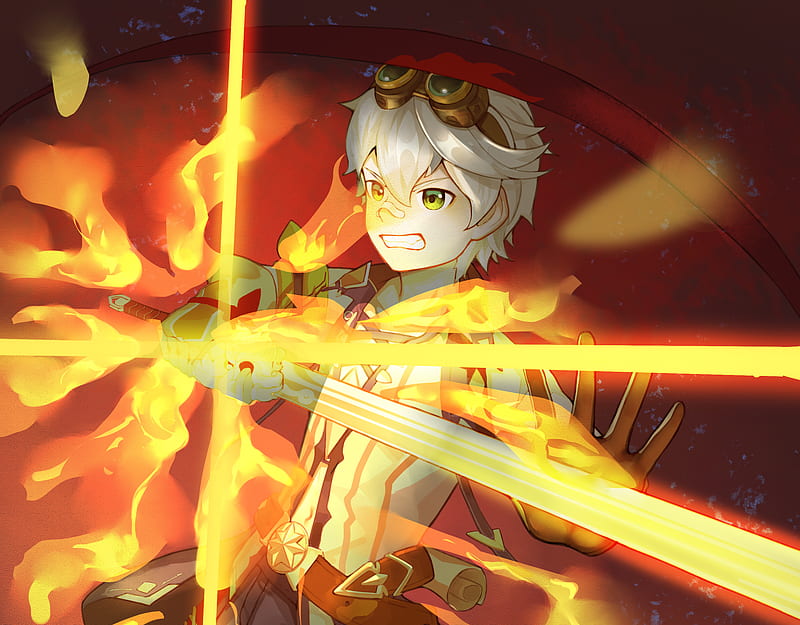 Genshin Impact Bennett Power, HD wallpaper