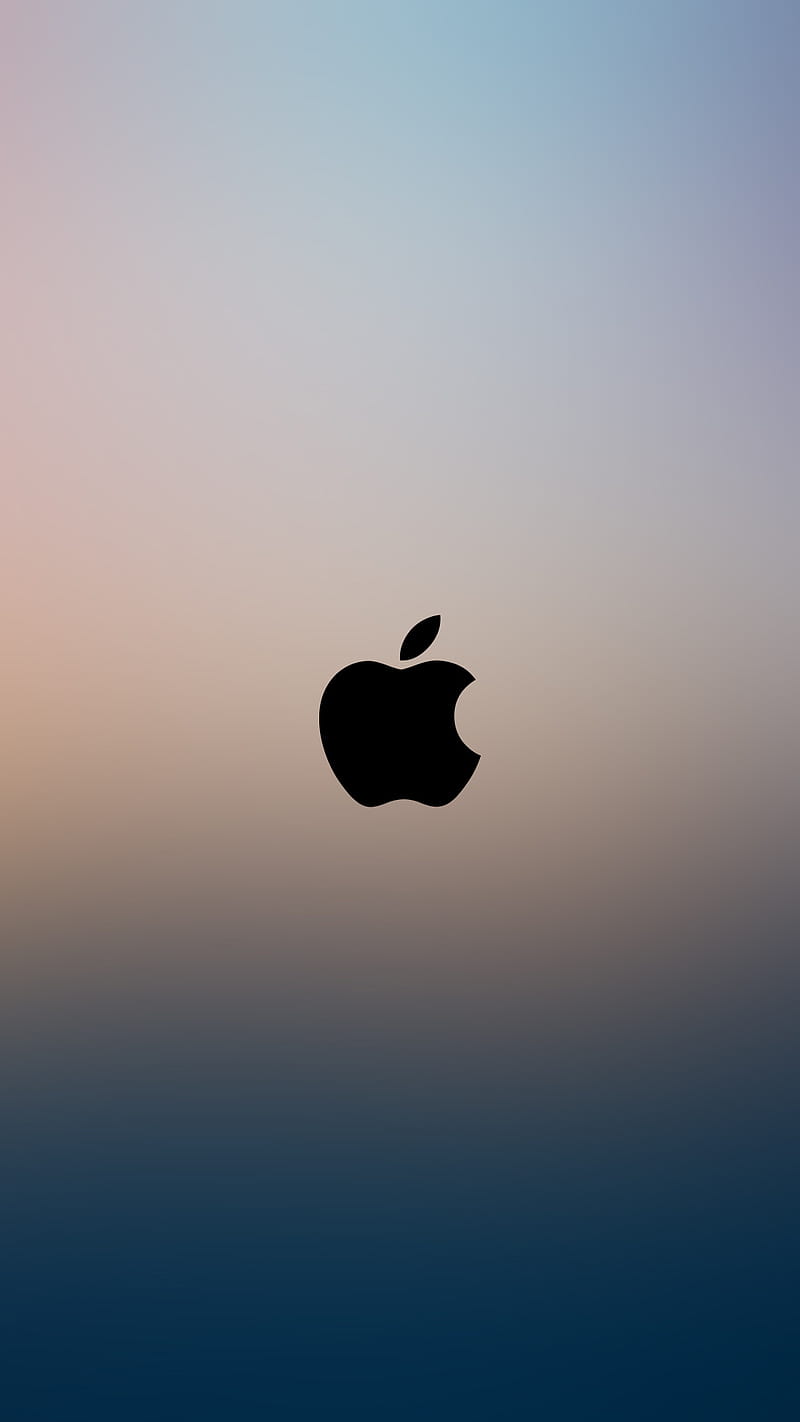 Apple iPhone, apple logo, blur, iphone 6, iphone 7, iphone 8, iphone x, logo,  HD phone wallpaper | Peakpx