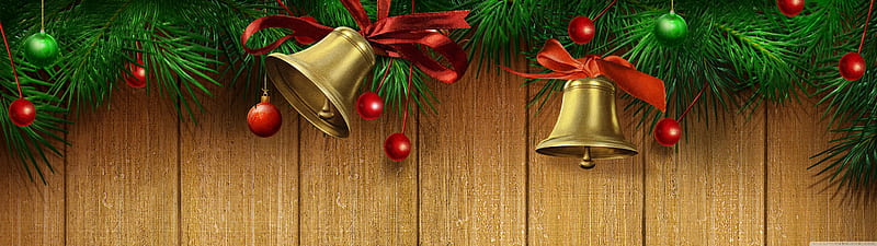 Christmas, Christmas Dual Monitor, HD wallpaper