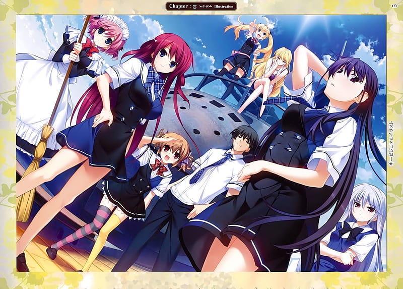 Anime, Grisaia (Série), Grisaia No Kajitsu, HD papel de parede