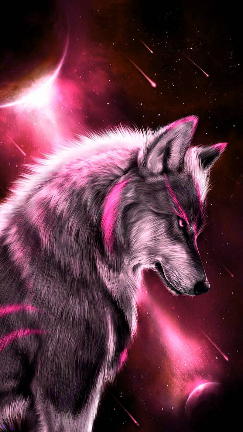 Lone Wolf  Wolf wallpaper Fantasy wolf Anime wolf