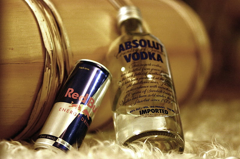 Absolut Red Bull, red bull, bar, party, drink, adrenaline, absolut, vodka, HD wallpaper