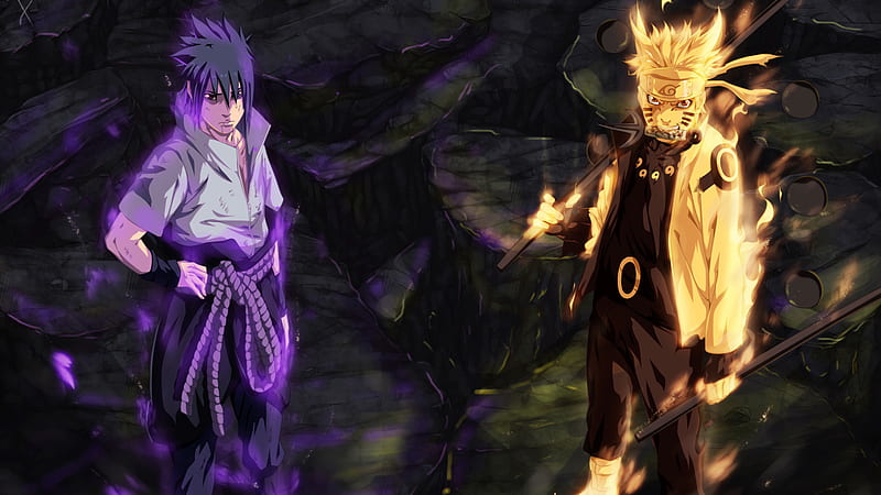naruto rinnegan vs sasuke sharingan