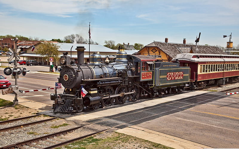 american steam locomotive-Trains and Railway Series, HD wallpaper