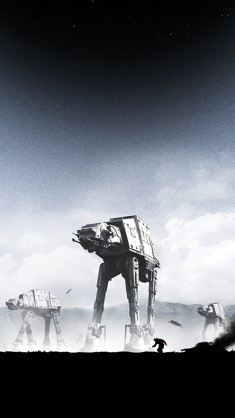 AT-AT walker, starwars, HD phone wallpaper | Peakpx