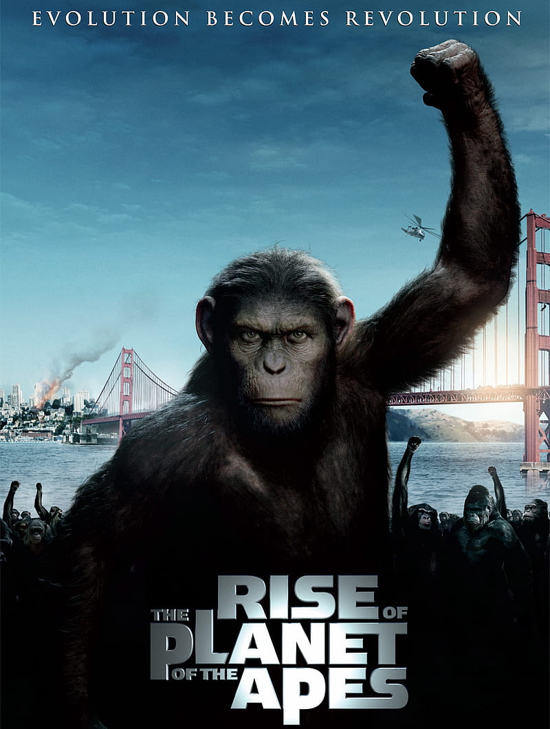 Rise Of The Planet, of the apes, poster, HD phone wallpaper