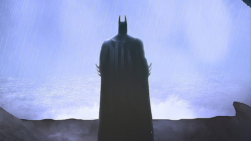 Batman Batcave , batman, superheroes, artwork, artist, behance, HD wallpaper