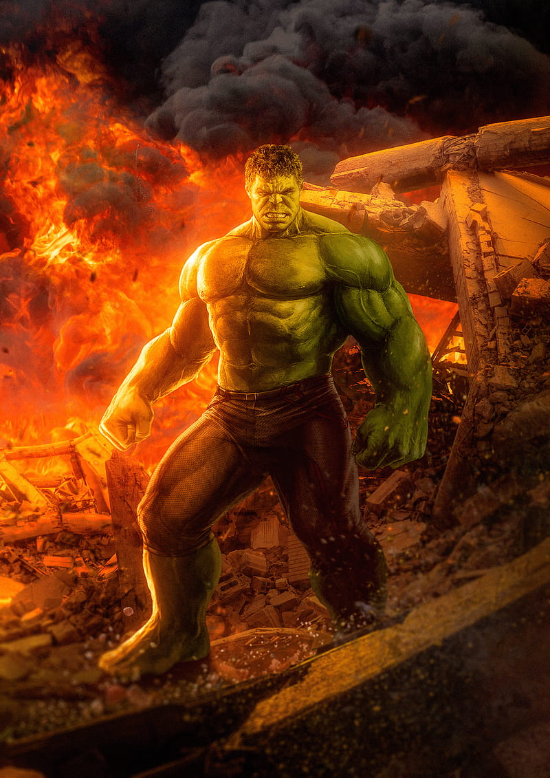 Angry Hulk Marvel Comic, HD phone wallpaper | Peakpx