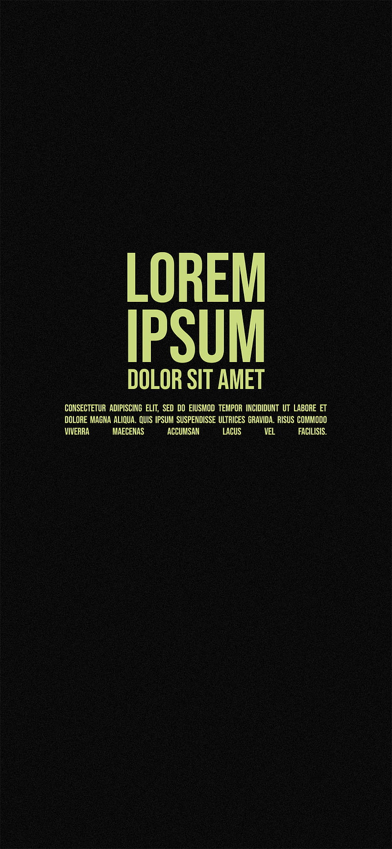 Lorem Ipsum, adobe, black, default, graphic design, hop, quotes, sayings, text, yellow, HD phone wallpaper