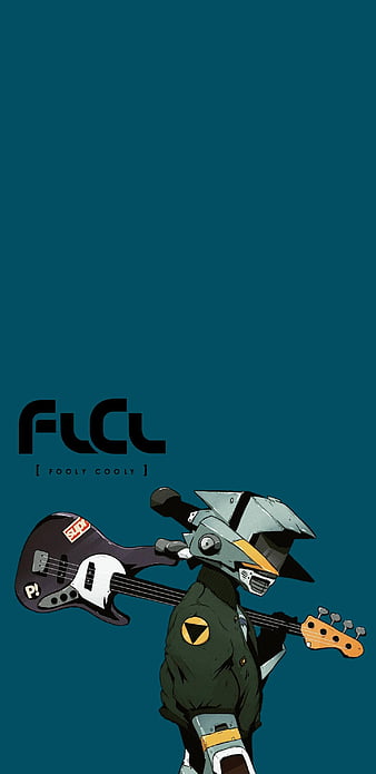 Free Download Flcl Haruko Scooter Guitar Fooly Cooly Anime