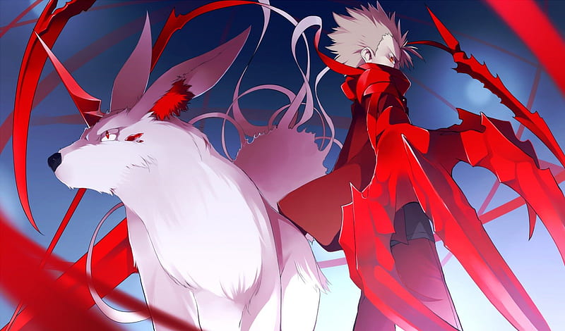 Challenged red magic demon crimson claw summon battle fox anime  fight HD wallpaper  Peakpx