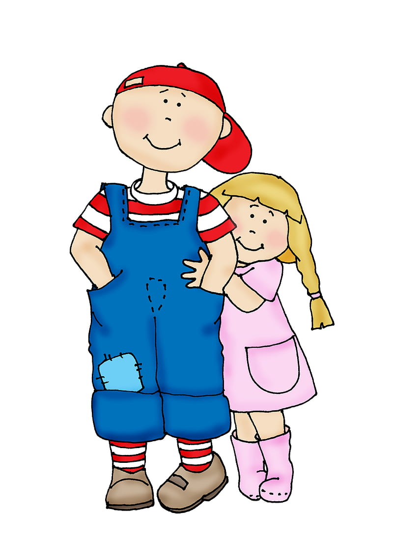 Brother and Sisterly Love. Sisters drawing, Cartoon clip art, Digi stamps,  HD phone wallpaper | Peakpx
