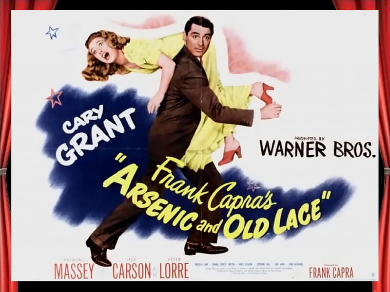 Arsenic And Old Lace02, posters, Arsenic And Old Lace, classic movies, cary grant, HD wallpaper