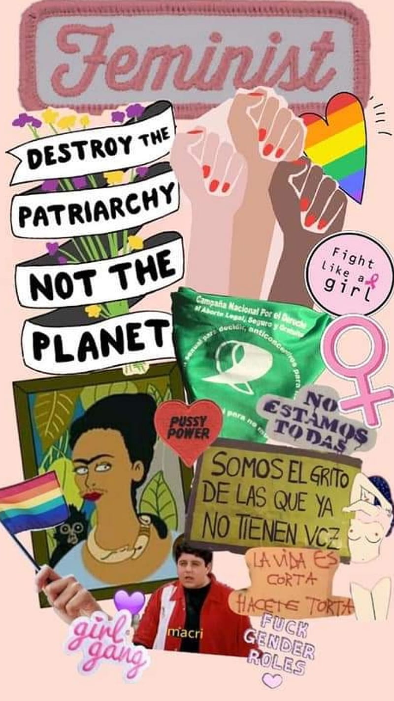 Collage feminist, feminismo, feminist, feminista, feminists, HD phone wallpaper