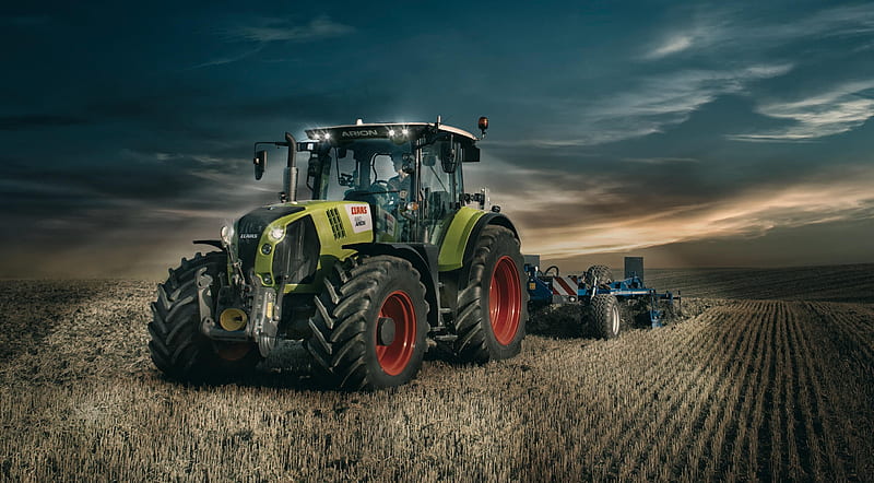 Class Arion Tractor Ultra, Motors, , Agriculture, tractor, u , claas, arion, cultivating, HD wallpaper