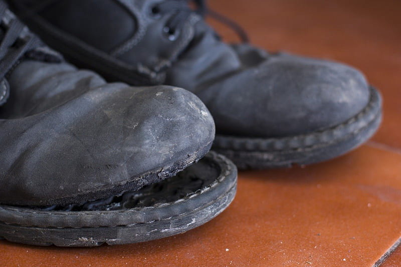 For Sale, black, boots, laces, scruffy, HD wallpaper | Peakpx