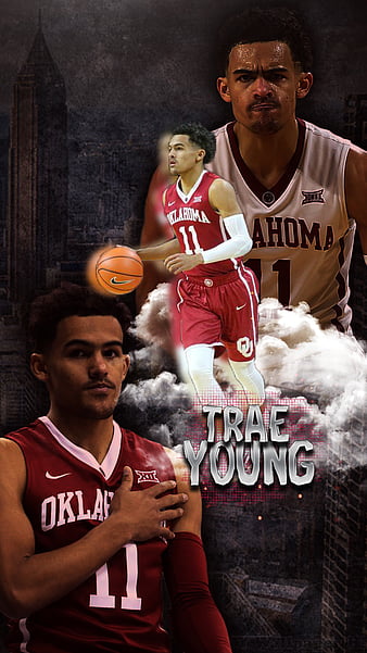 Procreate drawing/wallpaper of Trae Young. Hope u guys like it