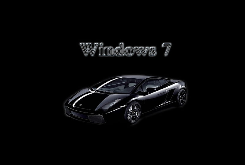 Windows 7, windows, auto, computer, car, HD wallpaper
