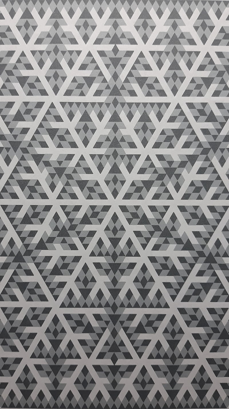 Triagon Snowflake, art, filler, geometric, intricate, mathematical, triagons, HD phone wallpaper
