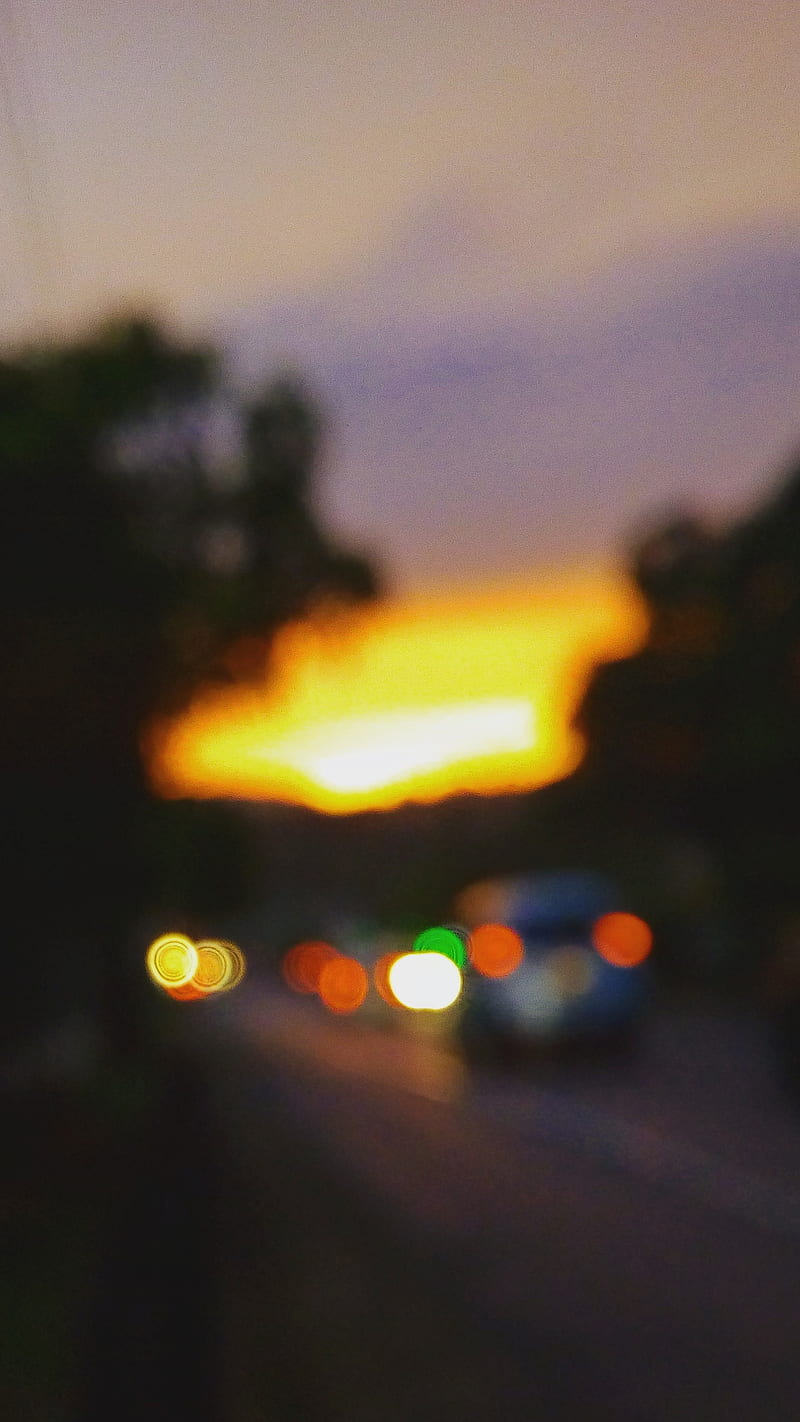 Sunsets, blurred, car, carros, goldensky, roads, sky, srilanka, HD ...