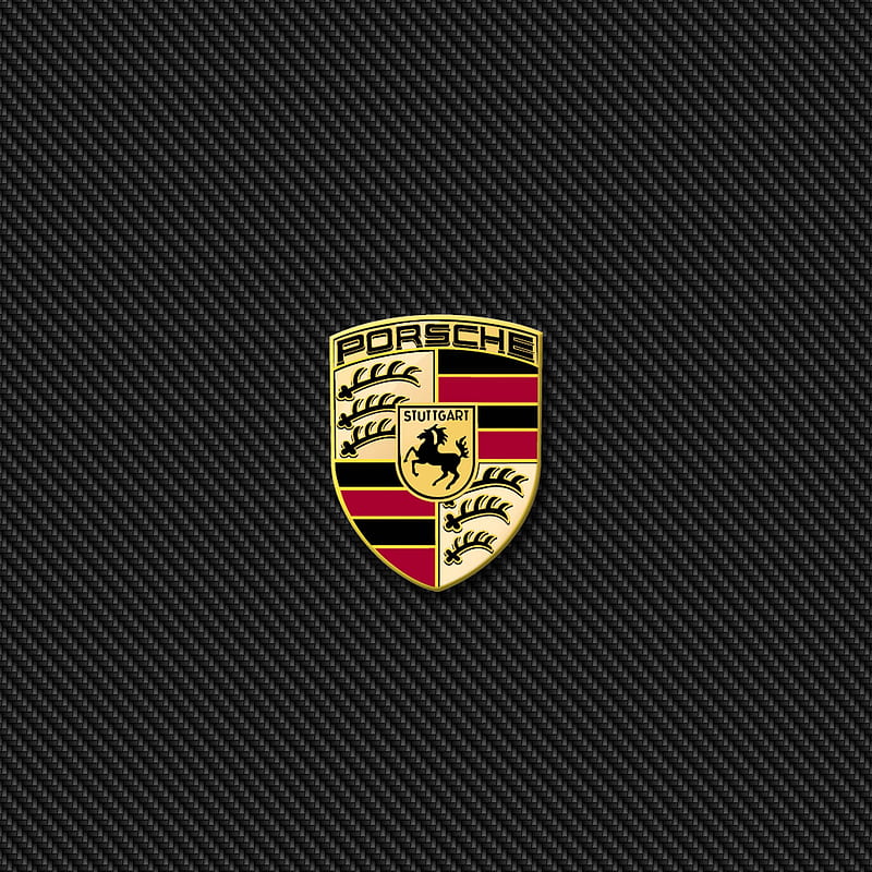Porsche Carbon 2, emblem, logo, HD phone wallpaper