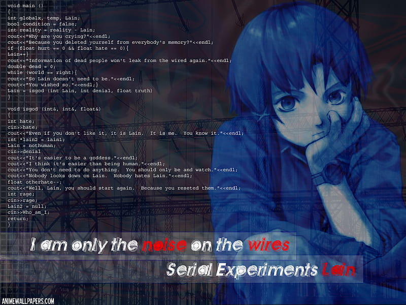 Live Binary Code code blue anime HD wallpaper  Pxfuel