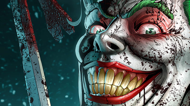 Joker Smile Danger , joker, superheroes, artist, artwork, digital-art, HD wallpaper