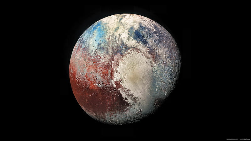 Pluto , pluto, nature, space, HD wallpaper