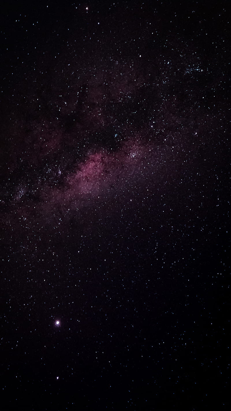 nebula, galaxy, stars, space, universe, pink, HD phone wallpaper